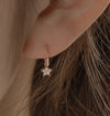 [14K Gold] Navid Hoop Earrings