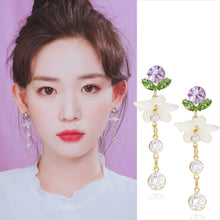  SCENT OF PURPLE Earring (silver pin, clip-on available) - Wingbling Global