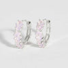 [925 Silver] Auntie Hoop Earrings
