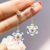 SALLYANA Flower Drop Earrings
