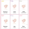 BIRTH FLOWER ALLIE Ear Cuff