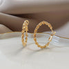 Crece Hoop Earrings