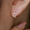 [14K Gold] Fennel Hoop Earrings