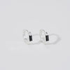 925 silver Bazel Hoop Earrings