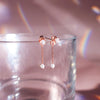 [925 Silver] Falling Sugarball Earrings