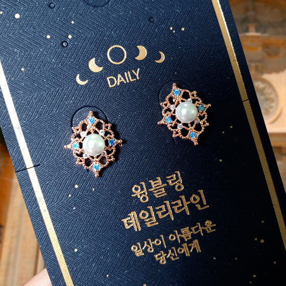 [925 SILVER] MEMORY OF GRANADA Earrings