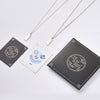 [NCT Renjun][925 silver] Hangul Pendant with Diamond Chain Necklace