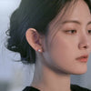 [OHMYGIRL YOOA][14K GOLD] PEARL SIMPLE STUD EARRINGS
