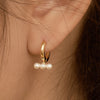 925 silver Debe Hoop Earrings