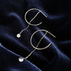 [925 SILVER] Gener Earrings