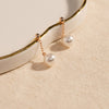 [14K GOLD] Prince Pearl Drop Earrings