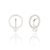 Willa Round Stud Earrings