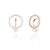 Willa Round Stud Earrings