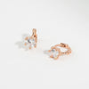 [925 silver] Shine Motion Hoop Earrings