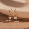 [14K Gold] Lania Hoop Earrings