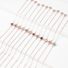  [20% OFF] 925 Silver Robert Birthstone Bracelet