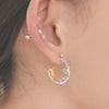 Garden Cat Wheel Earrings