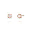 [14K GOLD] Drancy Stud Earrings
