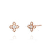 [14K GOLD] Rossell Stud Earrings