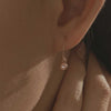 [14K Gold] Solid Morganite Earrings