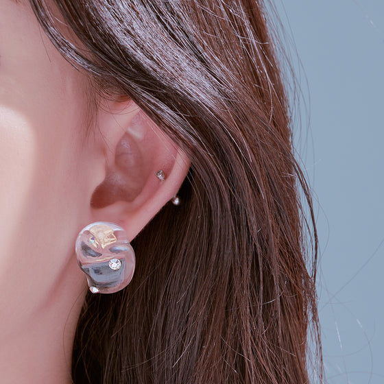 Shine Wave Earrings