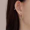 Crece Hoop Earrings