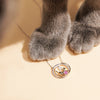 Star Cat Wheel Necklace