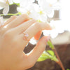 ELLEN Ring (rose quartz)