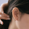 [925 Silver] Falling Sugarball Earrings