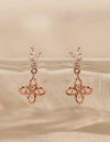 [14K Gold] Lichi Flower Earrings