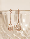 [14K Gold] Sharon Drop Earrings