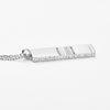[NCT Renjun][925 silver] Hangul Pendant with Diamond Chain Necklace