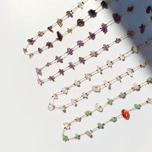  Iris Handmade Gemstones Mask Strap Holder