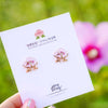 ROSE OF SHARON - SINGLE-HEARTED 3 Earrings