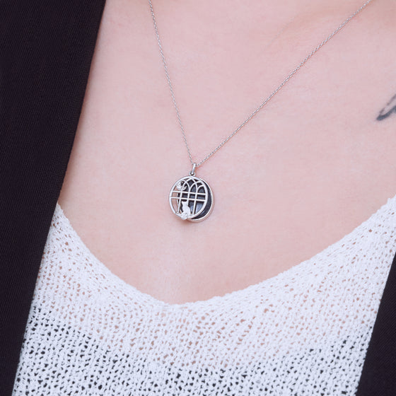 Moonlight Cat Necklace