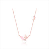 MUSE Necklace (rose quartz)