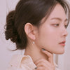 [PENTHOUSE MIN SEOLAH][14K GOLD] Shirring Drop Earrings