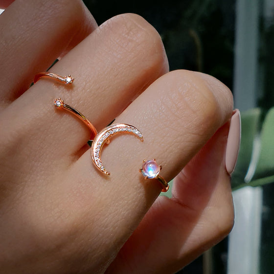 MOONSTONE DIANA Ring