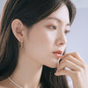 [925 Silver] Jenny Hoop Earrings