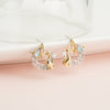 Cat hug butterfly Earrings