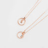 [925 silver] Luminous Diamond Necklace