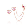 Pinkish love Earring Earcuff