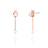 [925 Silver] Falling Sugarball Earrings