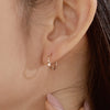 [14K Gold] Luniel Hoop Earrings