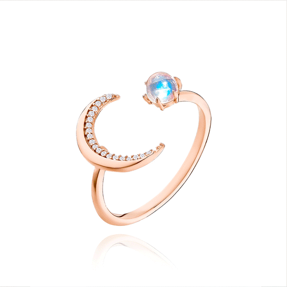 MOONSTONE DIANA Ring