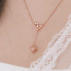 Goddess of Victory_Victoria Cube Drop Necklace