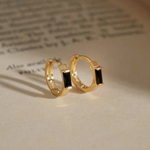  925 silver Bazel Hoop Earrings