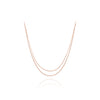 [AESPA NINGNING][925 Silver] Dual Chain Necklace