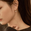 925 silver Debe Hoop Earrings