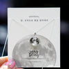 WHITE MOON Necklace (glow in the dark) - Wingbling Global